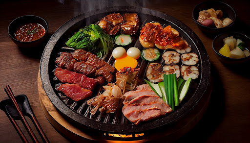 Samgyeopsal.