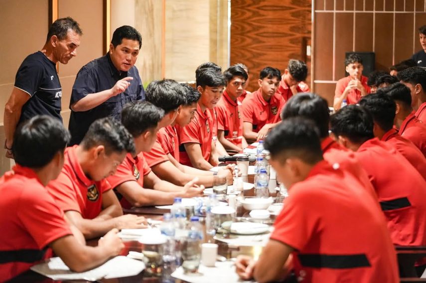 Erick Thohir Ajak Media Dukung Sepak Bola Indonesia Tanpa Perundungan dan Diskriminasi