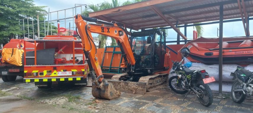 BPBD Bontang Miliki Ekskavator Baru, Namun Masih Kekurangan Truk Towing untuk Mobilisasi