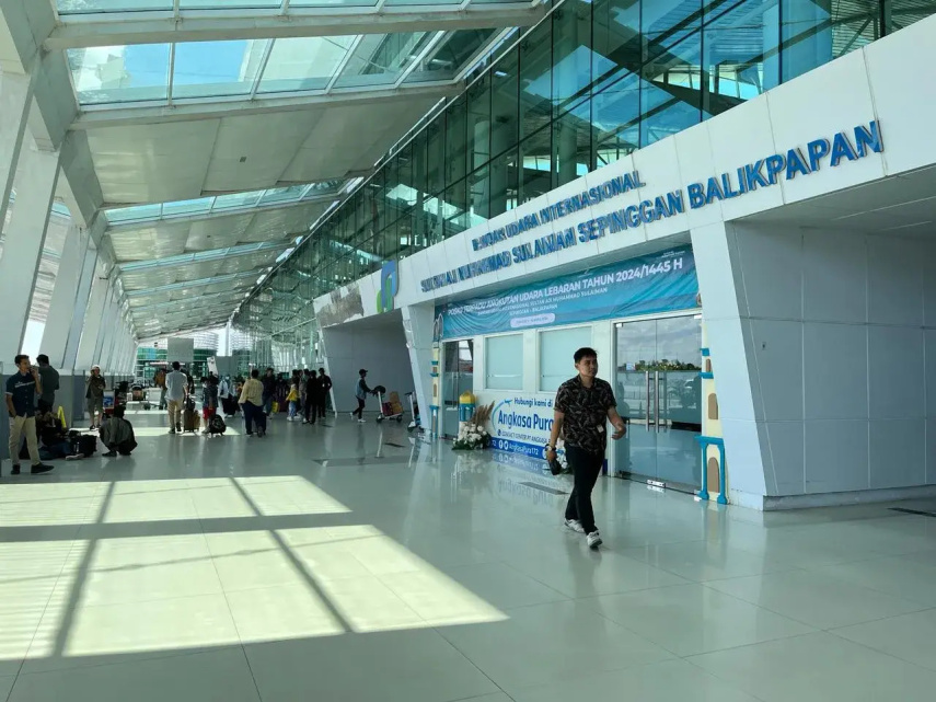Tiket Pesawat Mahal, Penumpang Bandara Sepinggan Turun hingga 9 Ribu per Hari