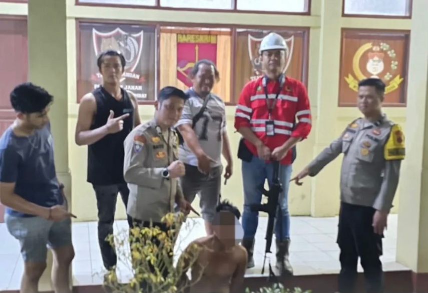 Mabuk Miras Oplosan, Pria di Loa Janan Todong Mantan Istri dan Tusuk Warga yang Melerai