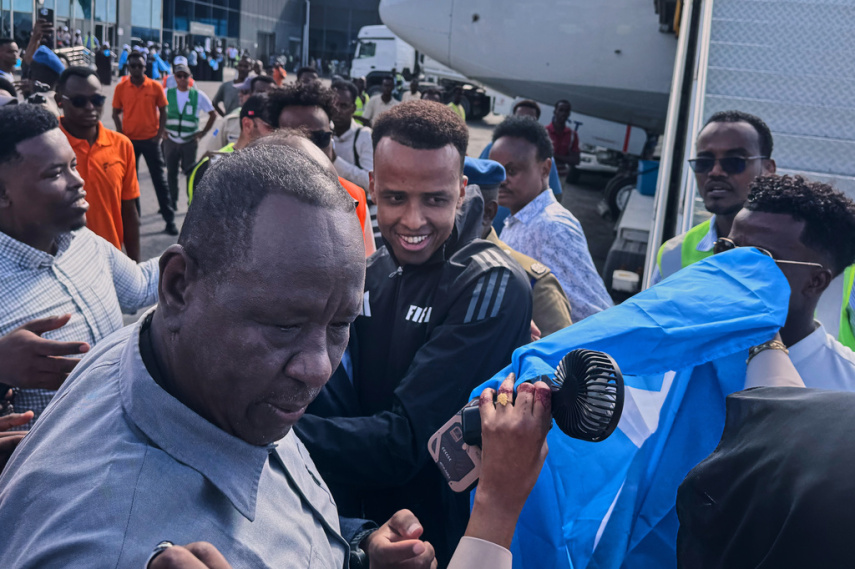 Somali soccer referee denied entry to US for World Cup is welcomed home as a hero