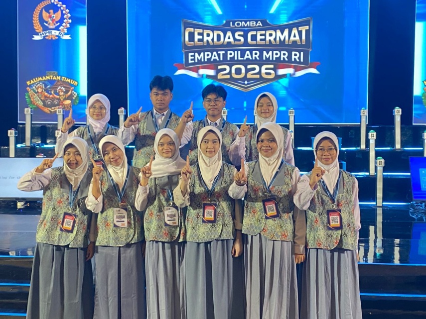 Bikin Bangga! SMAN 1 Bontang Juara 1 LCC 4 Pilar MPR RI Kaltim, Siap Wakili Daerah di Jakarta