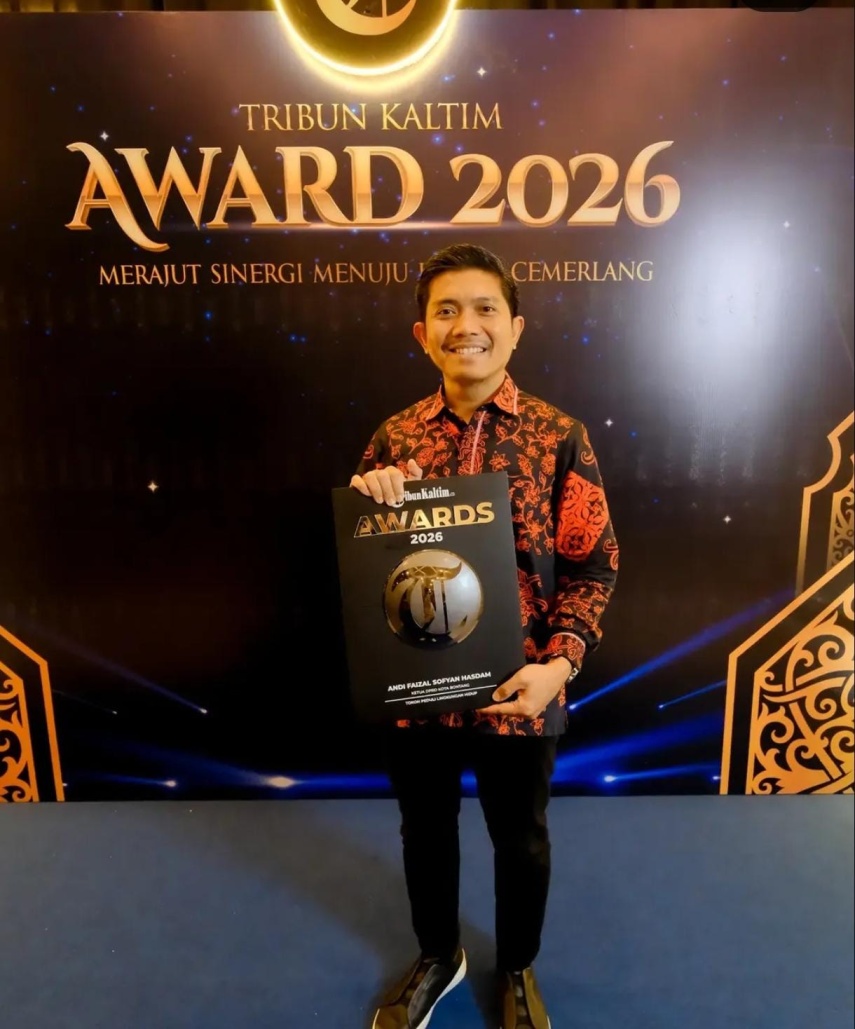 Raih Penghargaan Tokoh Peduli Lingkungan, Andi Faizal Tegaskan Komitmen Pembangunan Berkelanjutan