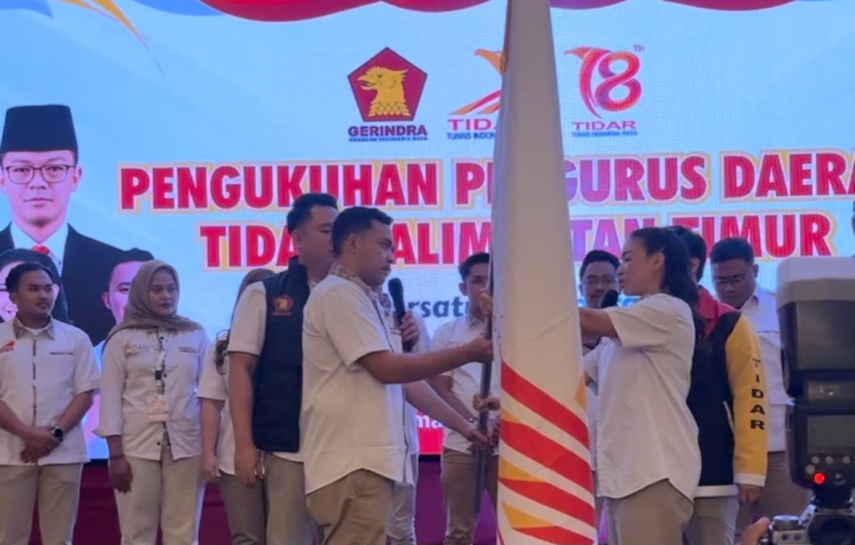 Resmi Dilantik, Khomaruzzaman Pimpin TIDAR Kaltim Periode 2026-2031