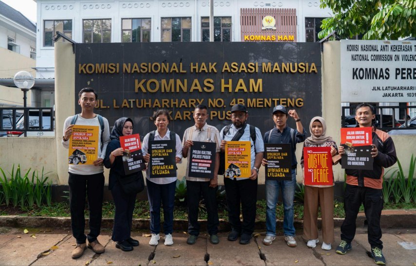 Diduga Jadi Korban Rekayasa Kasus, Pejuang Lingkungan Muara Kate Mengadu ke Kompolnas dan Lembaga HAM di Jakarta