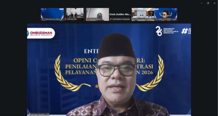 Ombudsman RI Siapkan Penilaian Maladministrasi Pelayanan Publik 2026 di Kaltim