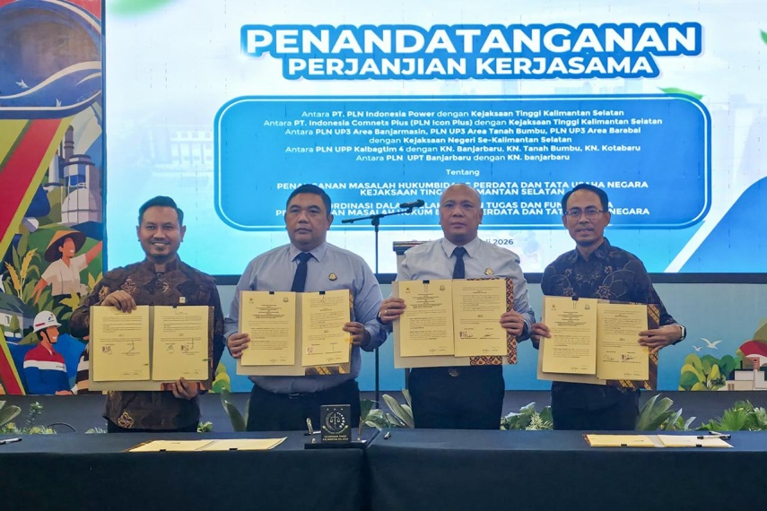 PLN Group Gandeng Kejati dan Kajari se-Kalsel untuk Pengawalan Hukum Proyek Listrik