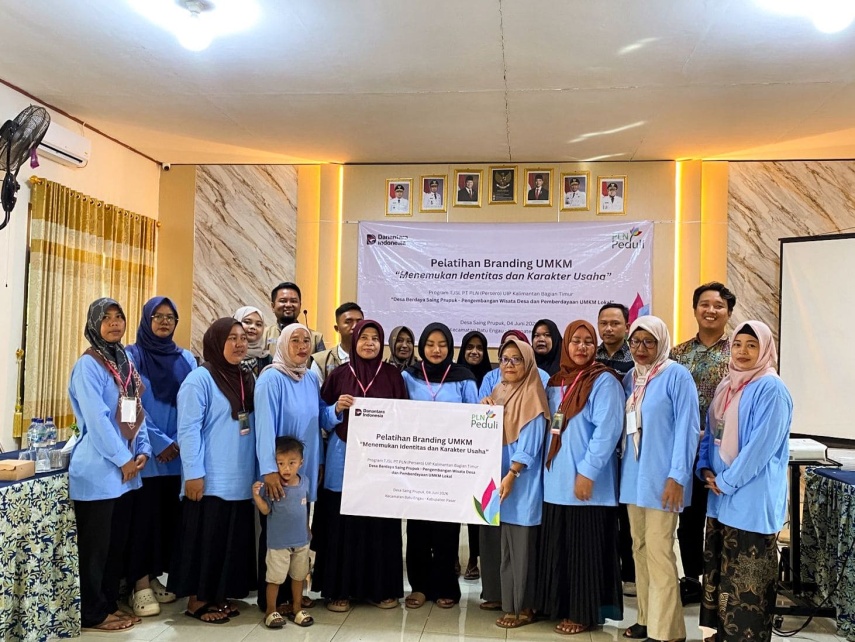 Program TJSL PLN UIP KLT Sasar Wisata dan Penguatan UMKM di Saing Prupuk