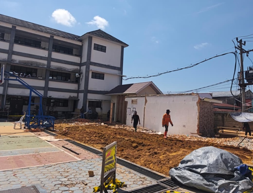SMPN 2 Bontang Siapkan Taman Edukasi, Hadirkan Ruang Belajar Outdoor bagi Siswa