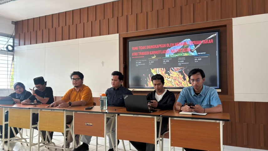 TAKAR Ungkap 69 Persen Karhutla Kaltim Terjadi di Wilayah Konsesi